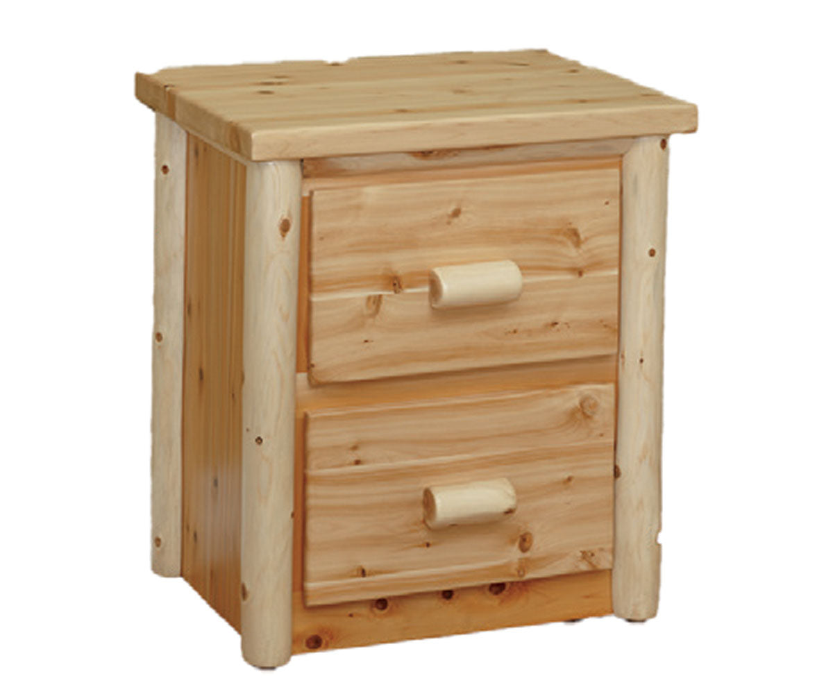 Great Lakes 2 Drawer Night Stand
