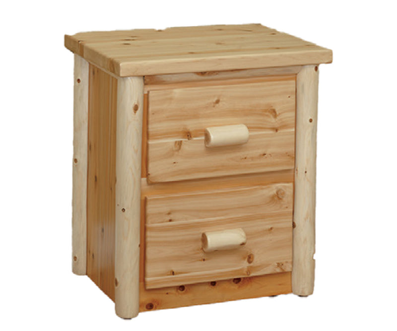 Great Lakes 2 Drawer Night Stand