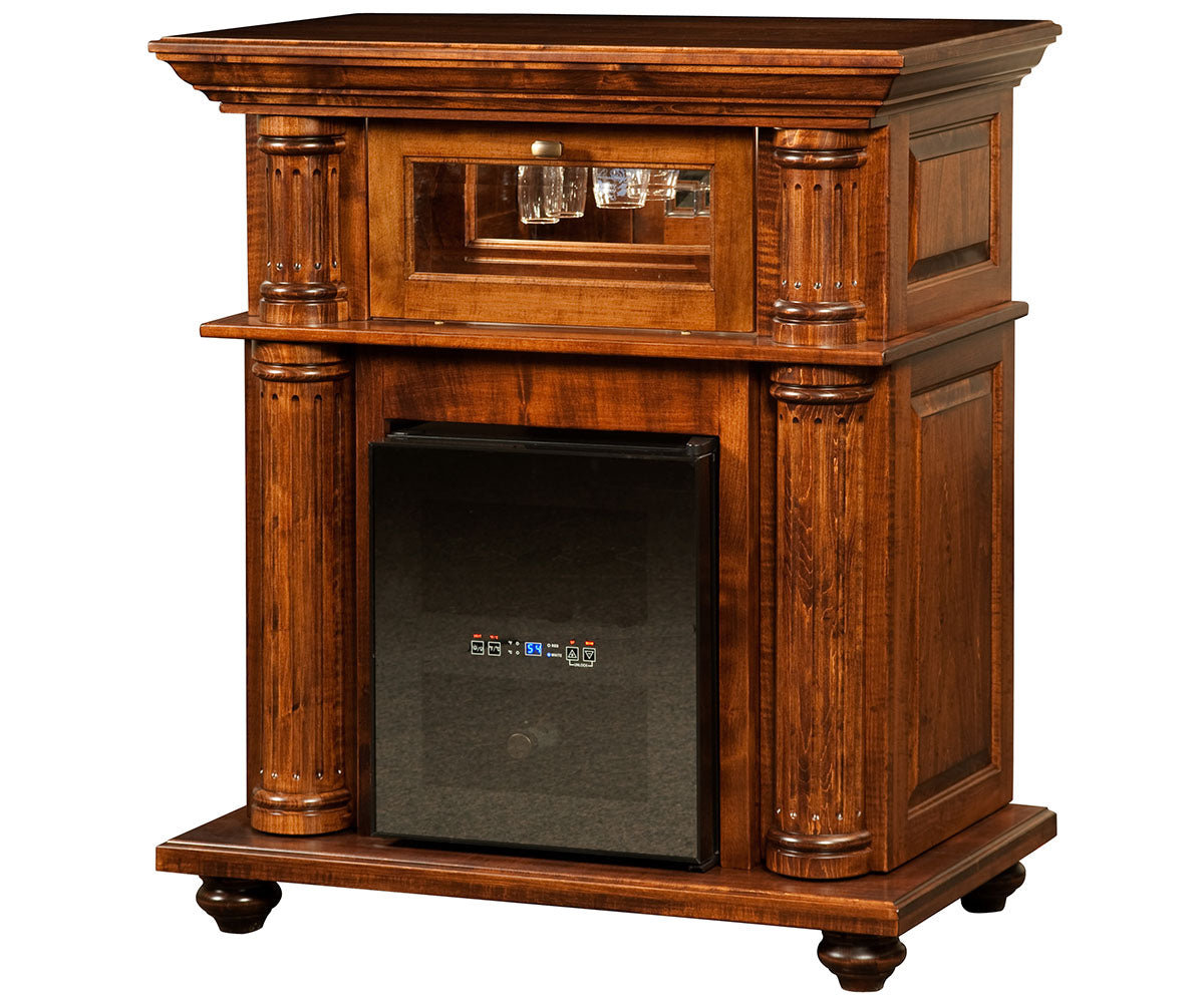 Amish Bryant Wine Cabinet