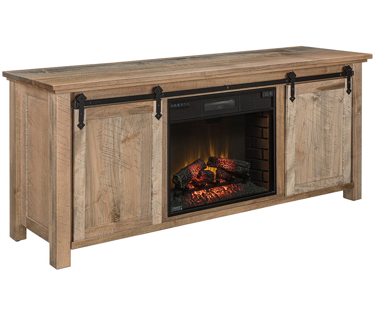 Calloway Fireplace Entertainment Center - 80⅝"W