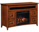 Amish Monroe Fireplace Entertainment Center - 54"W