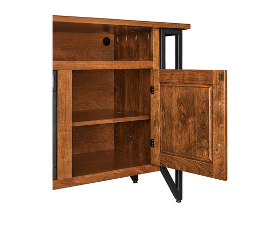 Naples Fireplace Entertainment Center - 78¼"W