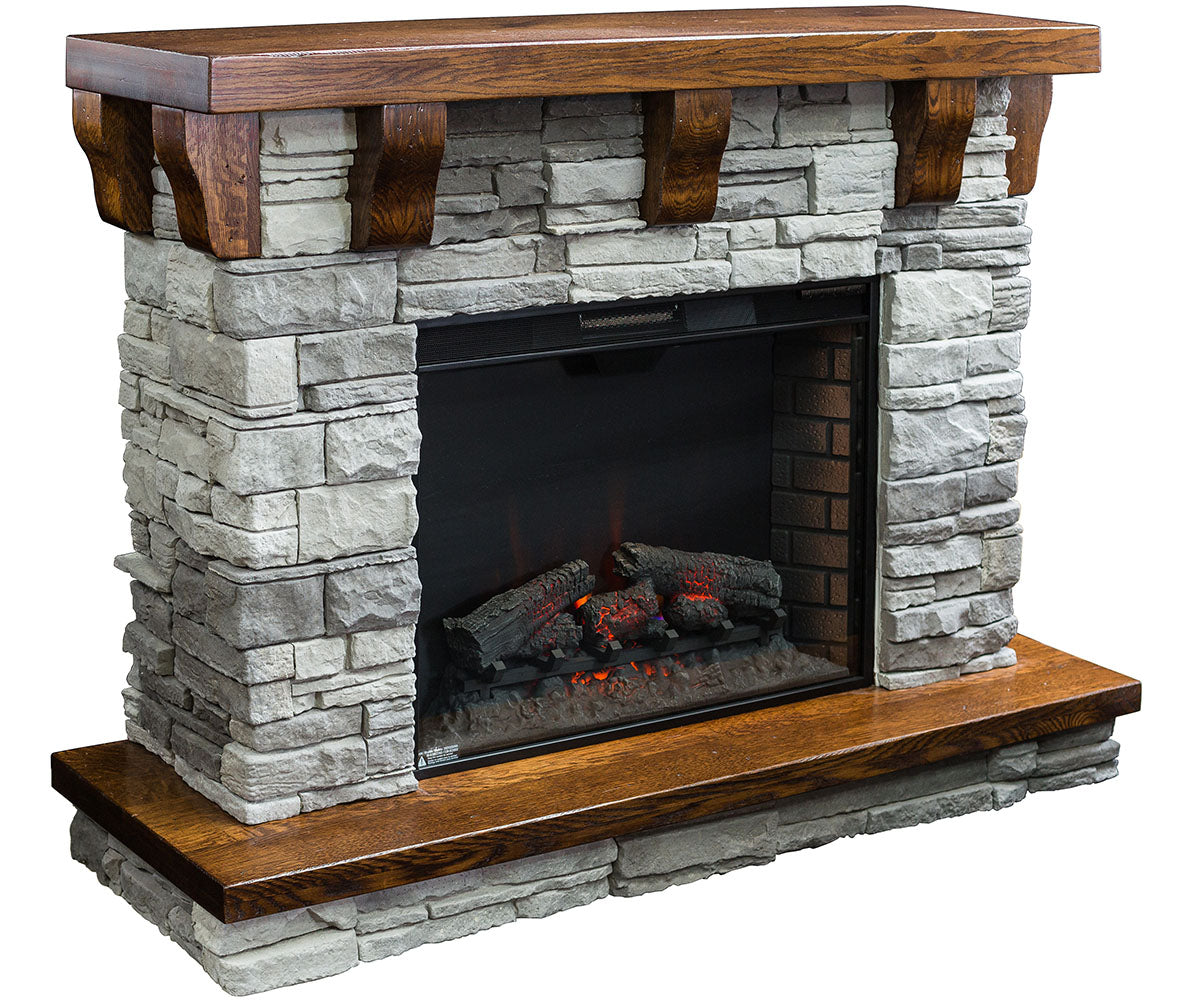 Rock Ledge Fireplace