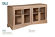 Calle TV Stand Entertainment Center
