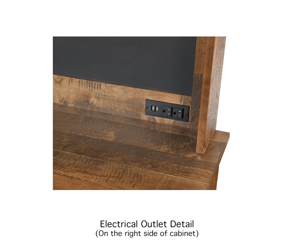 Coffee Bar - Reclaimed Wood