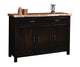 Amish Adele Buffet with Live Edge Top