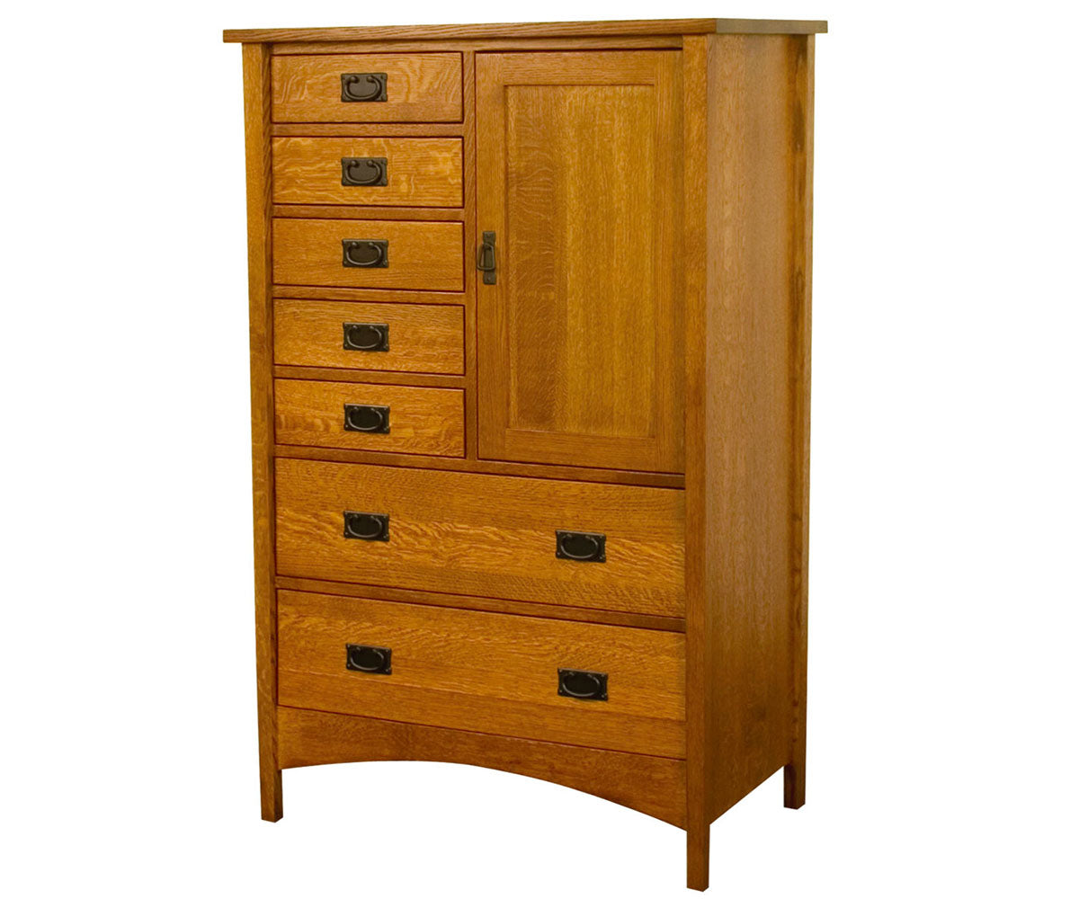 Amish Arts & Crafts Gentleman's Chest