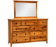Ridgecrest Flush Mission 9 Drawer Dresser