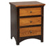 Buckeye Economy 3 Drawer Nightstand