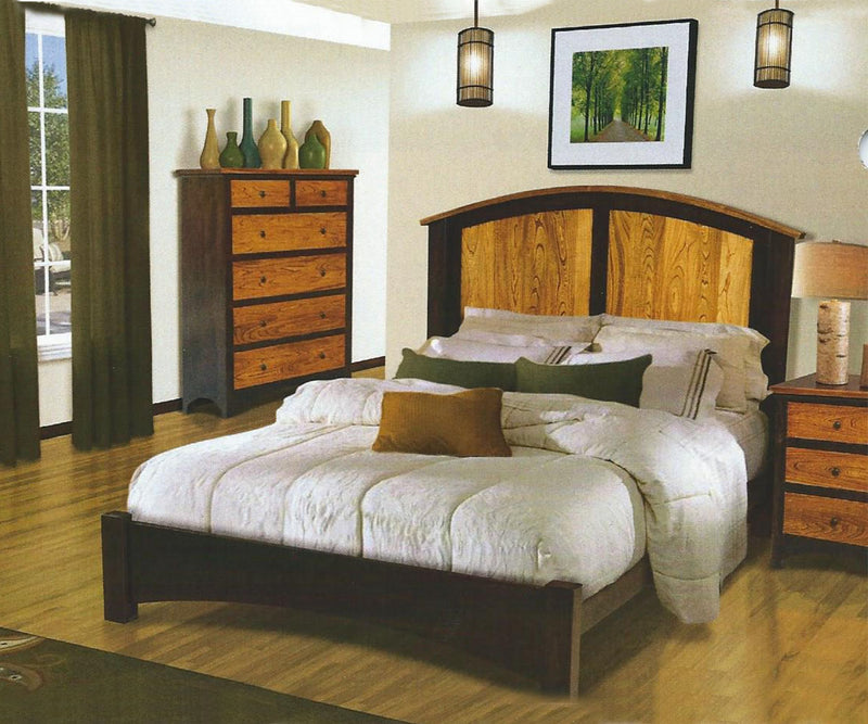 Buckeye Brown Maple & Elm Bed