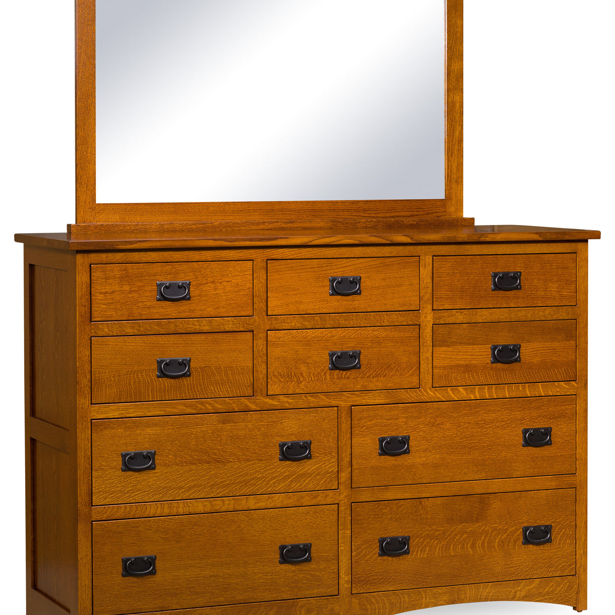 Elite Mission Collection Dresser. 10Drawer