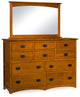 Elite Mission Collection Dresser. 10Drawer