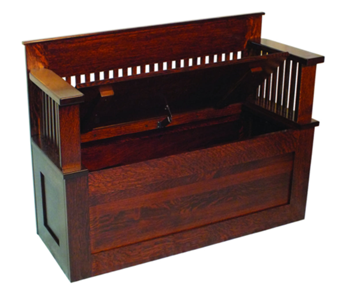 Mission Storage Bench - 43½"W