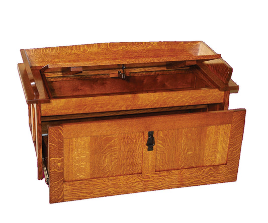 Mission Shoe Storage Chest
