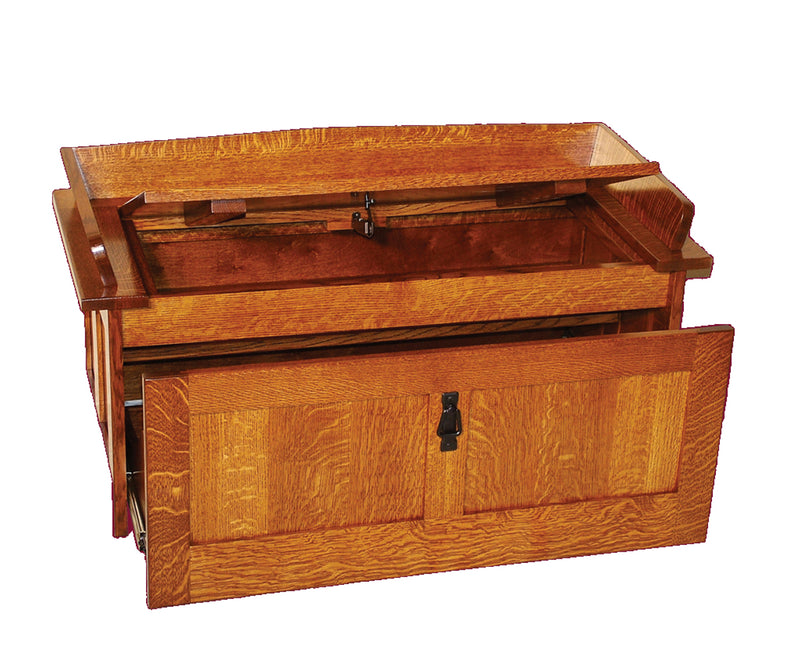 Mission Shoe Storage Chest