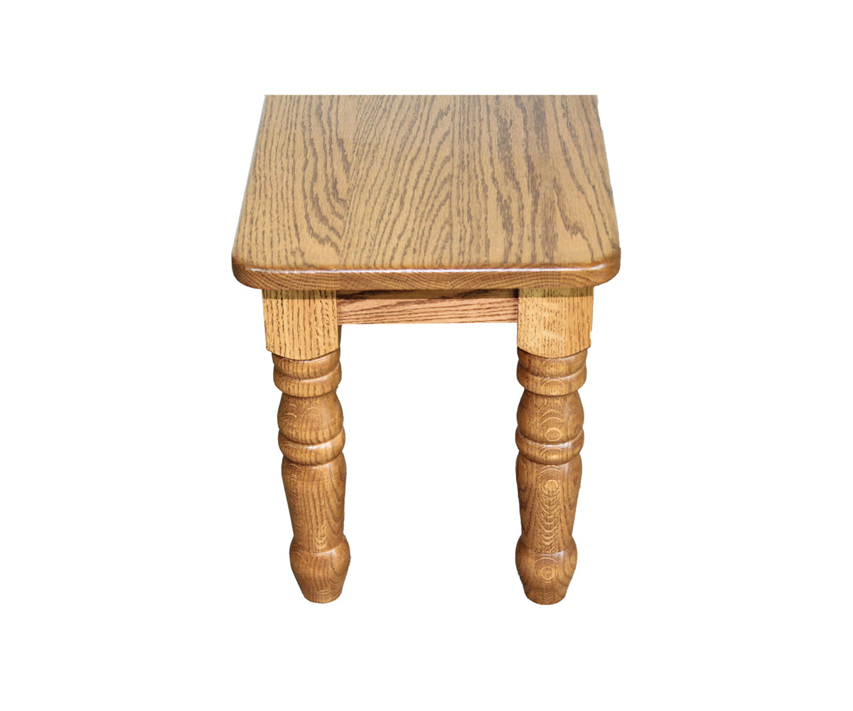 Turned Leg Extend-A-Bench