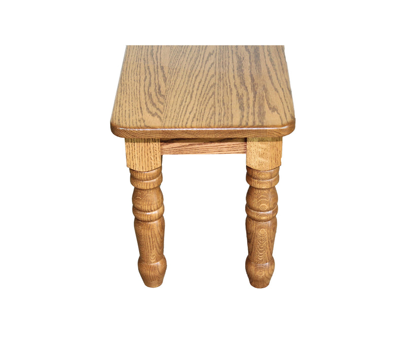 Turned Leg Extend-A-Bench