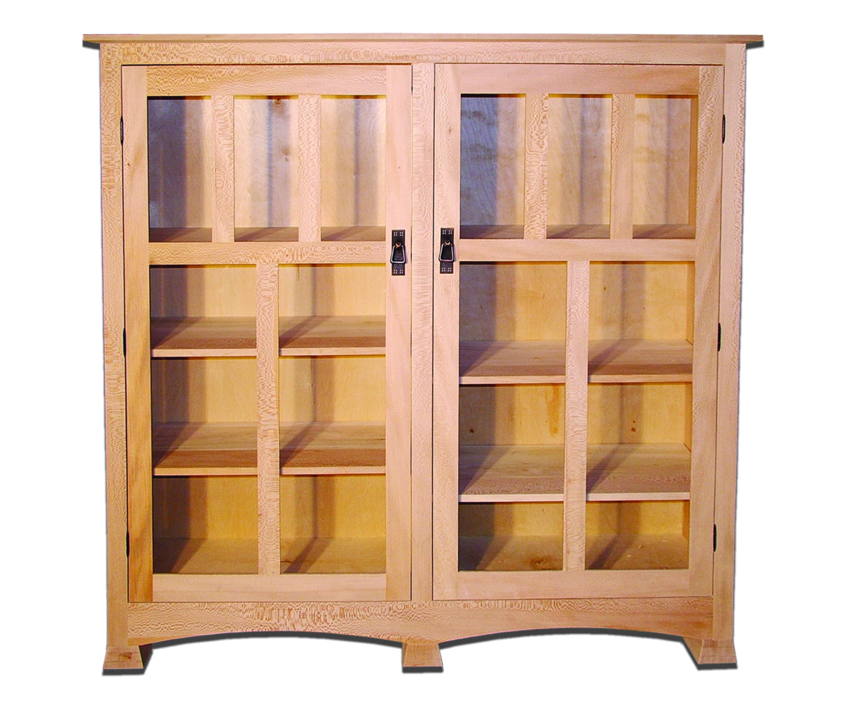 Double Door Tall Bookcase