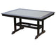 44" x 72" Rectangle Table With Trestle Legs