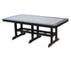 44" x 84" Rectangle Table With Trestle Legs