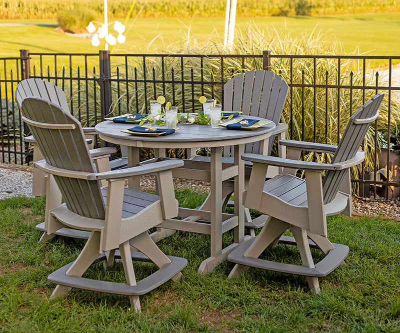 Adirondack Swivel Dining Chair