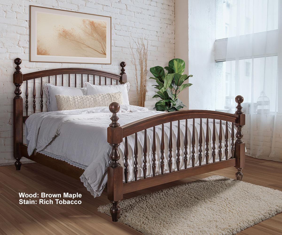 Bow Spindle Bed Collection
