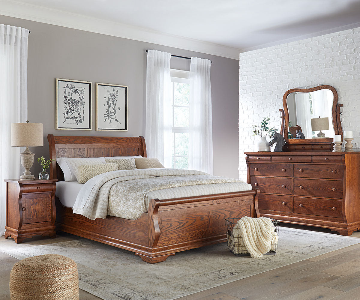Chippewa Sleigh Collection Bed