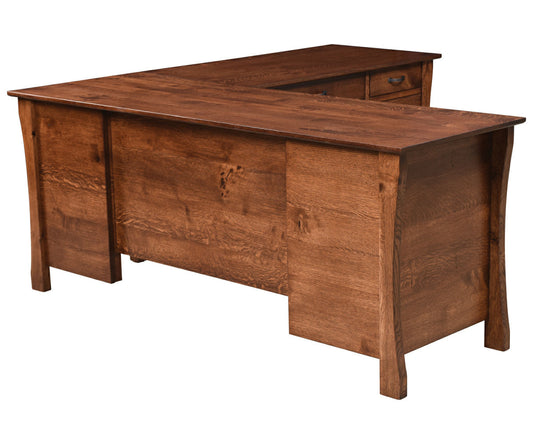 Kapernaum Corner Desk with Hutch
