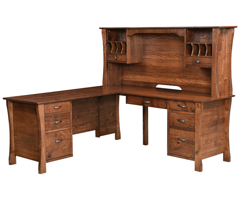 Kapernaum Corner Desk with Hutch