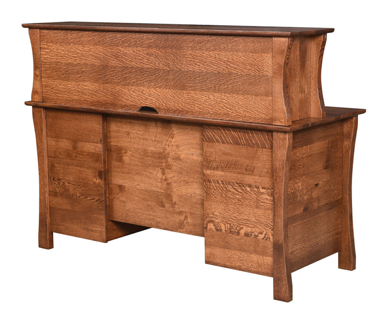Kapernaum Double Pedestal Desk & Hutch