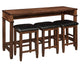 Integra Collection Counter Height Sofa Table