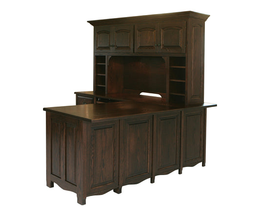 Laurel Collection Corner Desk With or Without Hutch