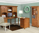 Laurel Collection Corner Desk With or Without Hutch