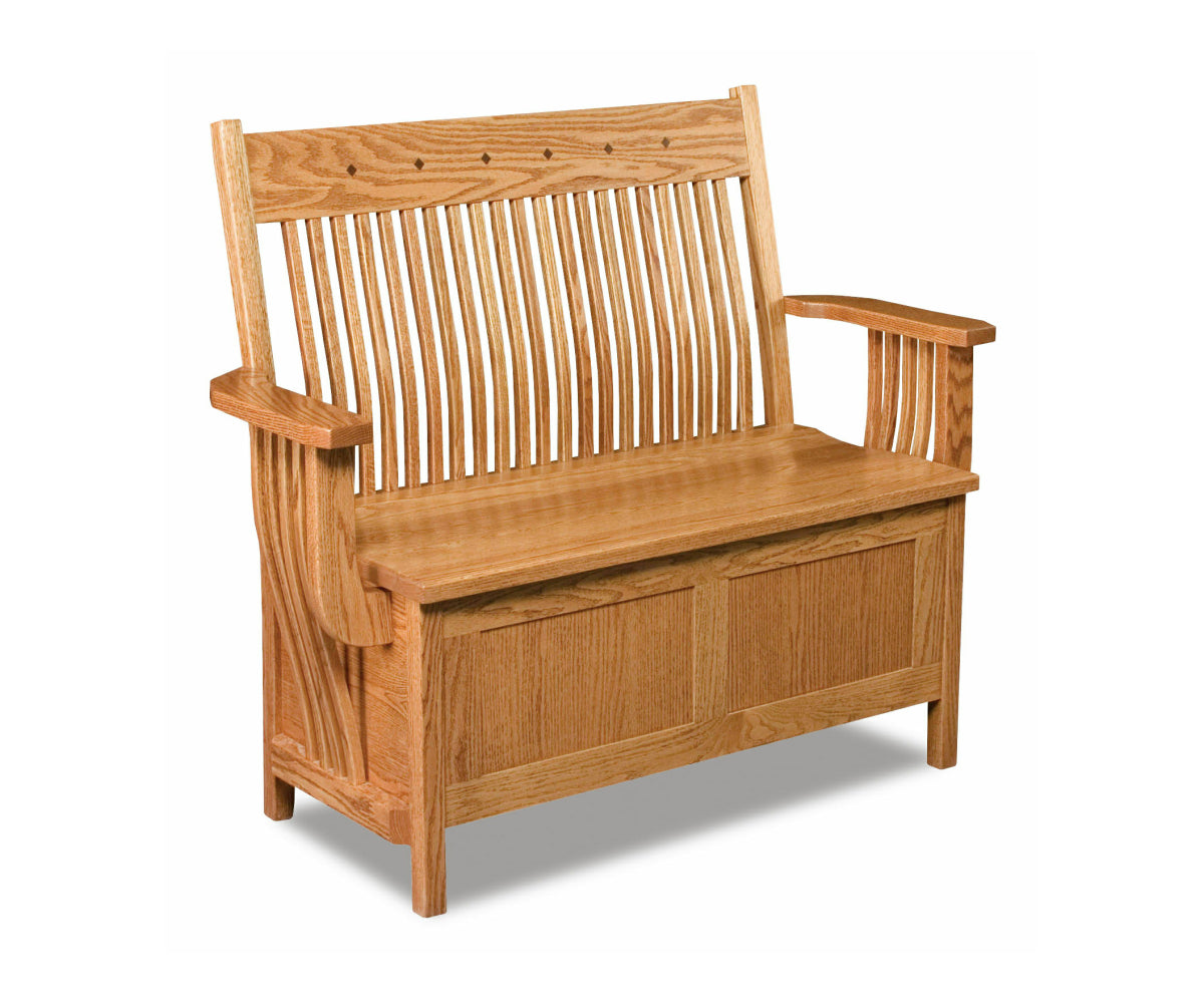 Amish Lowback Royal Mission Bench