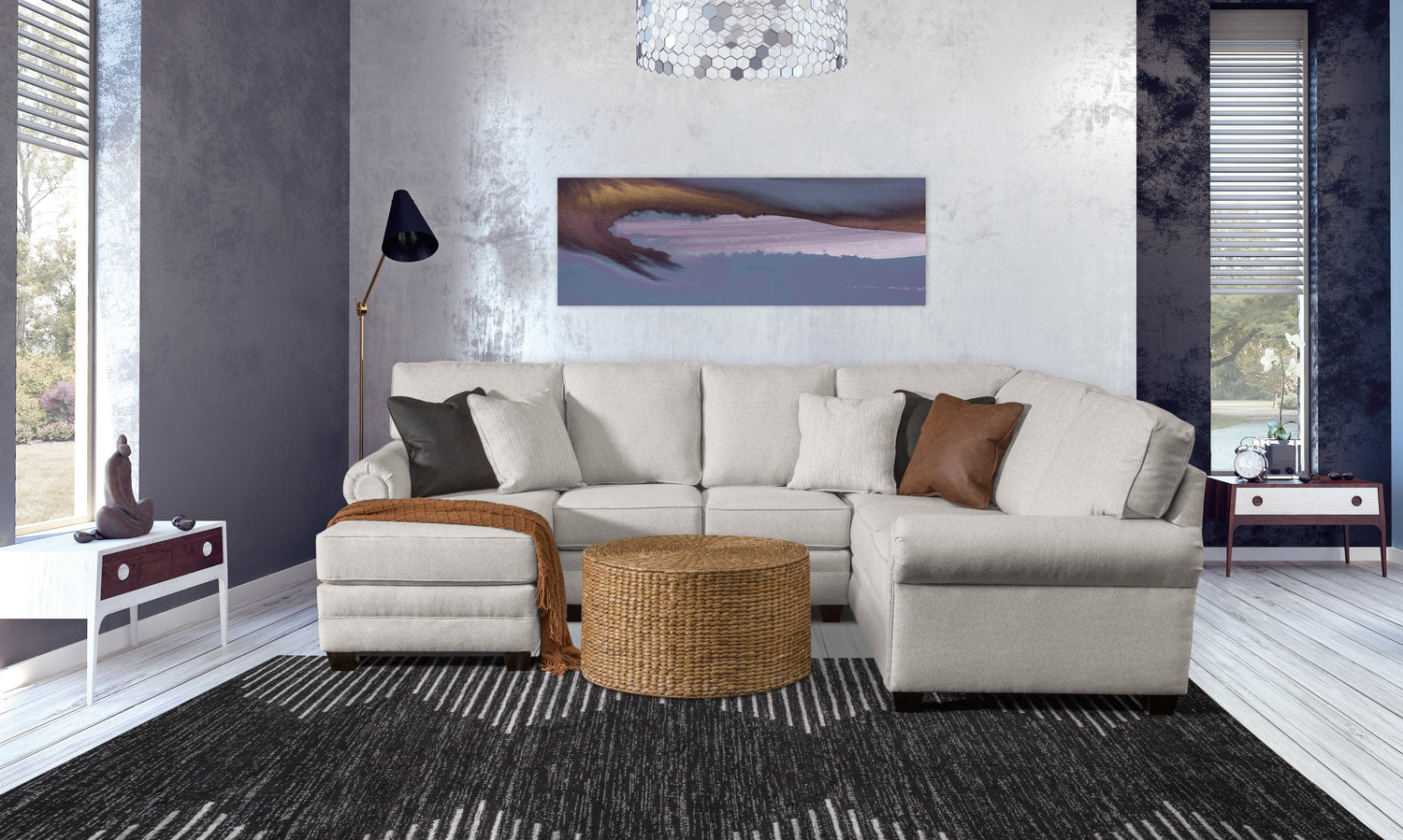 Ellington Sectional - Panel Arm