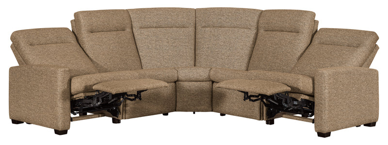 Harmony Wallhugger 5 Piece Sectional