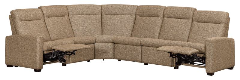 Harmony Wallhugger 6 Piece Sectional
