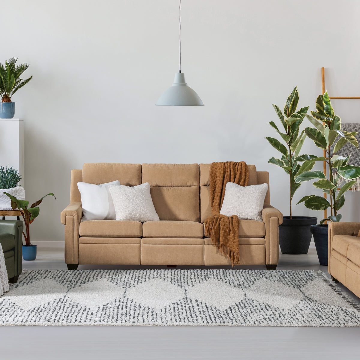 Remington Power Loveseat Recliner With Tilt Headrest