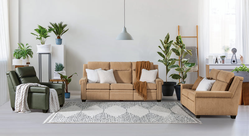 Remington Power Loveseat Recliner With Tilt Headrest