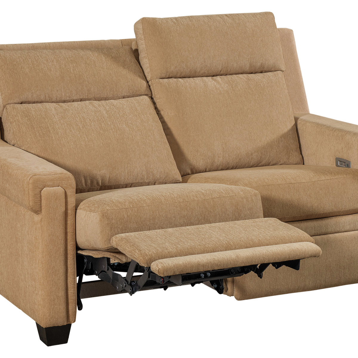 Remington Power Loveseat Recliner With Tilt Headrest