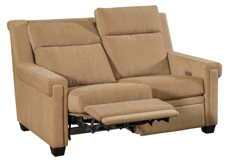 Remington Power Loveseat Recliner With Tilt Headrest