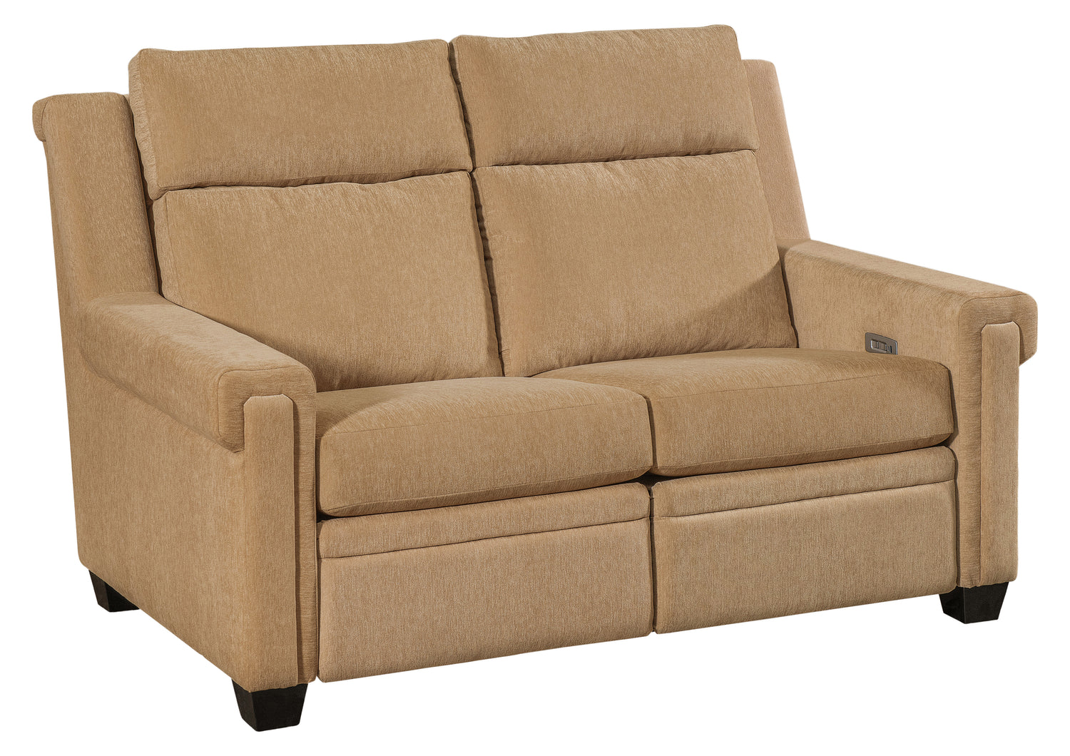 Remington Power Loveseat Recliner With Tilt Headrest