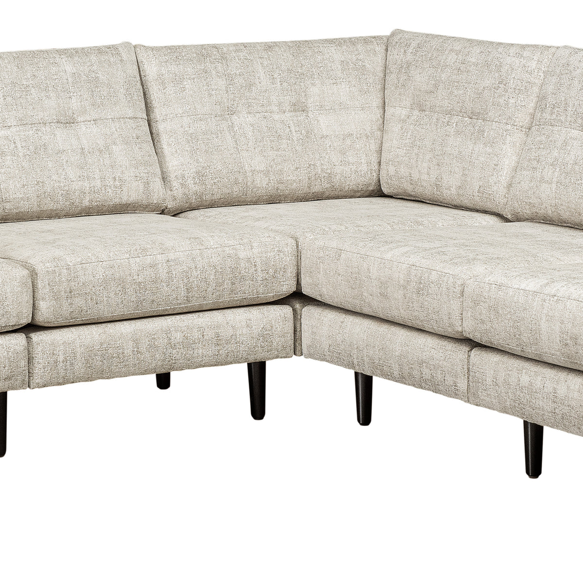 Serene 5 Seat Sectional Flat Arm