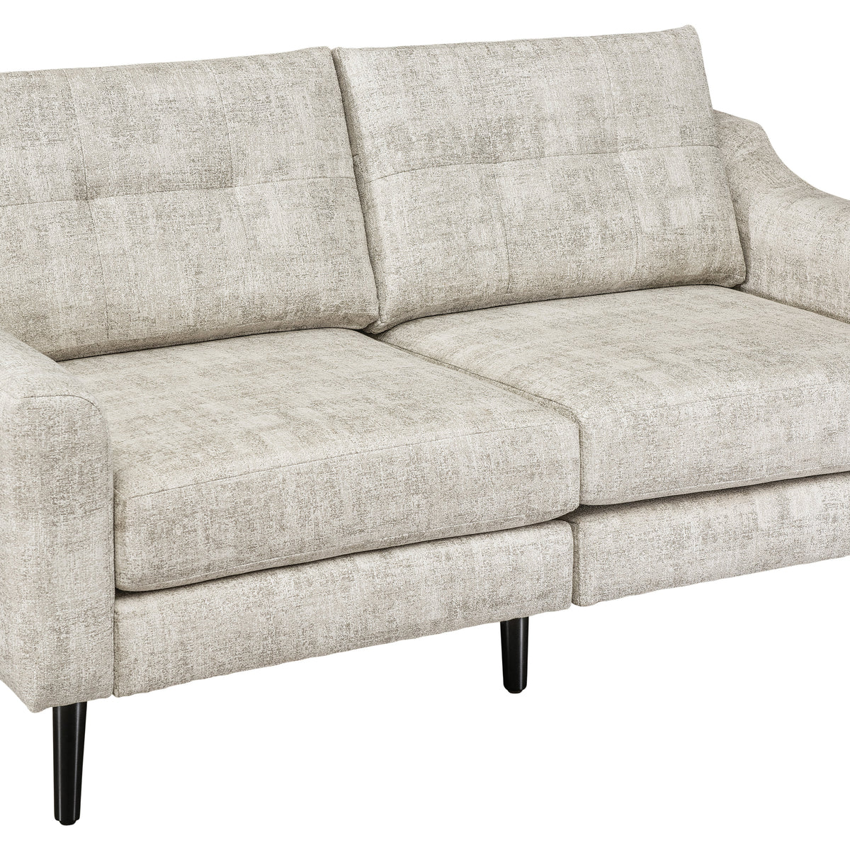 Serene Tear Drop Arm Loveseat