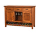 Amish Adele Wine Cabinet