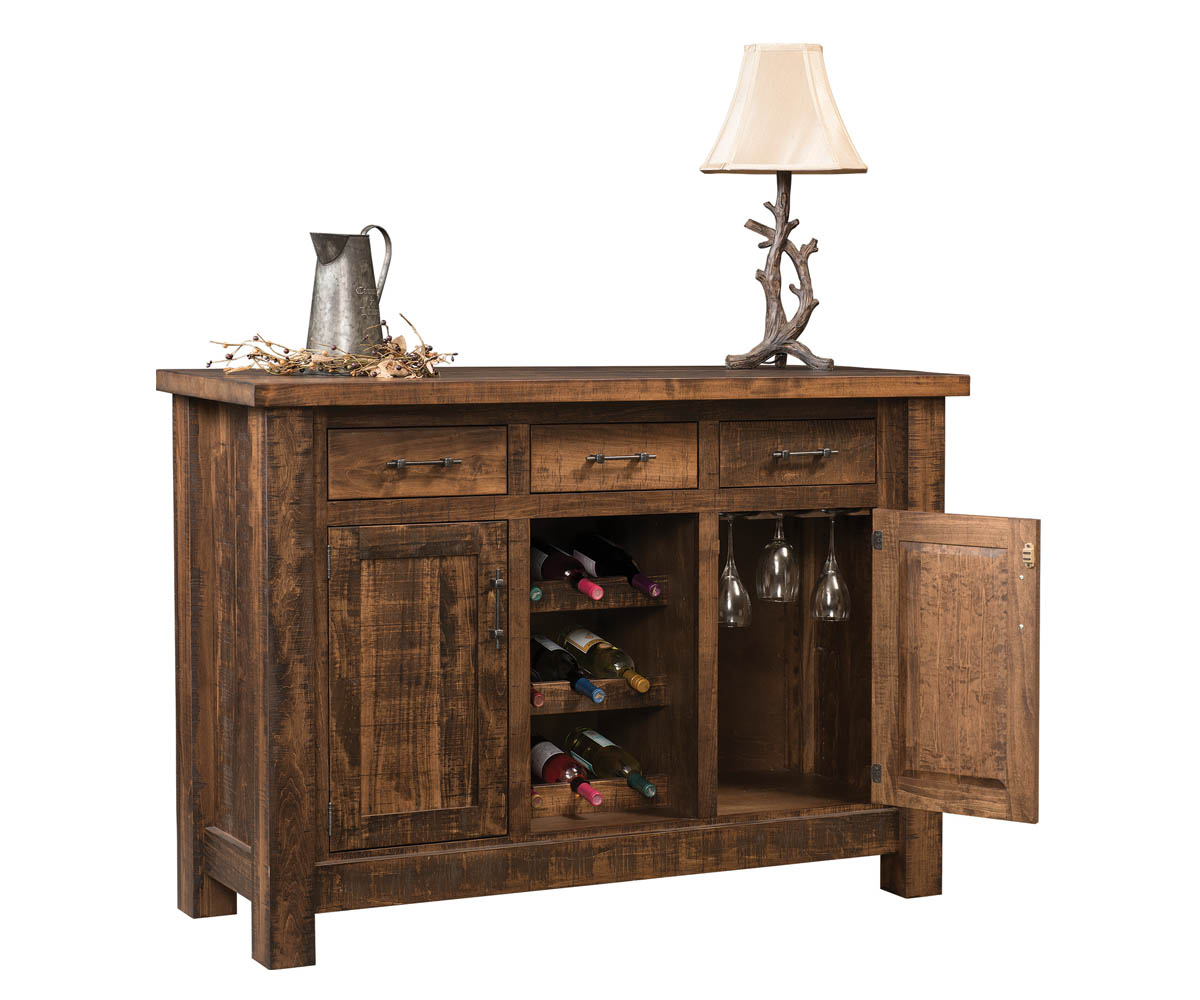 Calder Buffet with Wine Rack