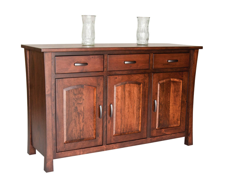 Woodbury Low Base 3-Door Buffet