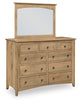 Macy Collection Dresser. 9 Drawer