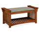 Mission Slat Bench