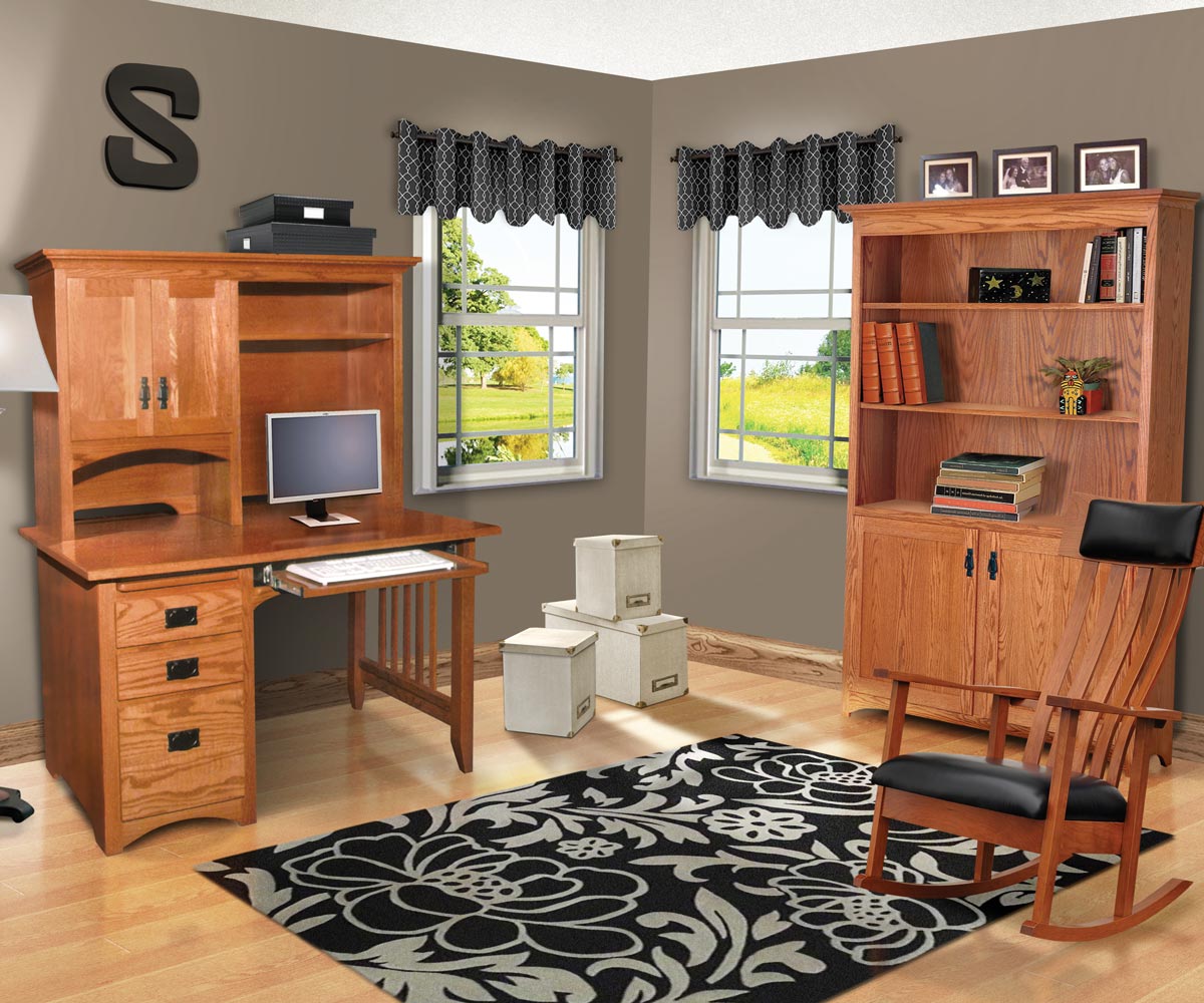 Amish Mission 3 Drawer File Cabinet